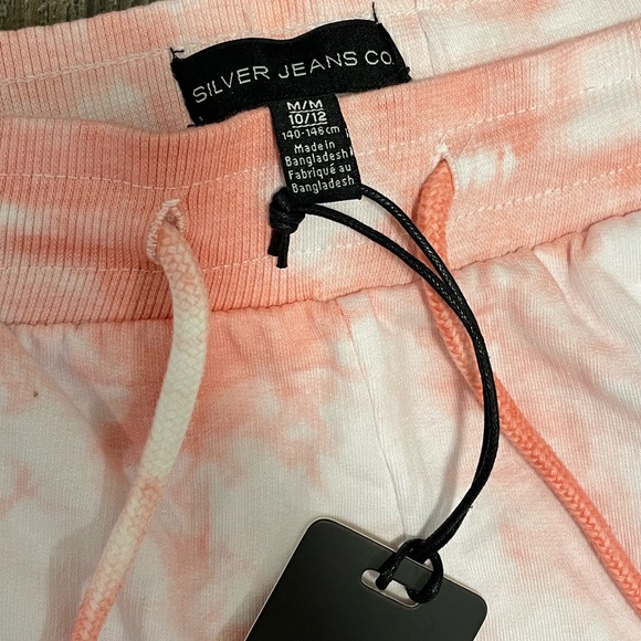 Brand new with tags Silver Brand Girls 10/12 sweatpants - Picture 4 of 7